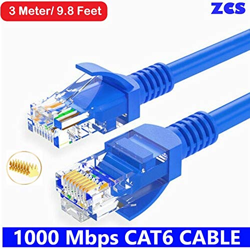 ZCS CAT 6 LAN Cable | RJ45 Ethernet Cable, Network, Patch, Internet Cable - Image 4